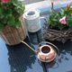 Watering can ball in red copper / vintage 60s-70s
