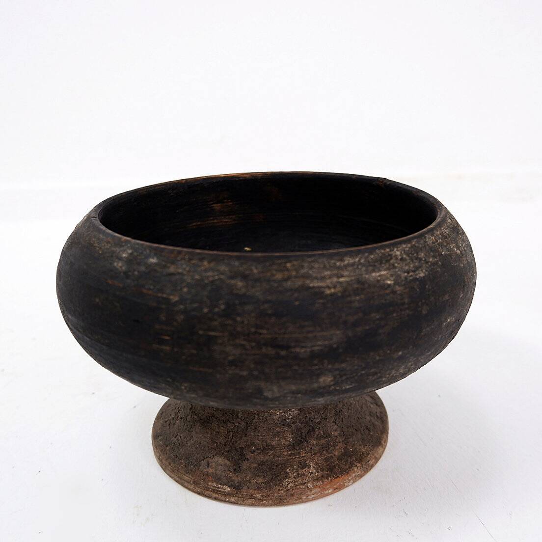 3 African wooden cups