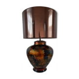 Lacquer lamp line 70s unique piece