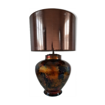 Lacquer lamp line 70s unique piece