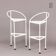 Pair of Bermudas stools by Carlos Miret for Amat, circa 1983