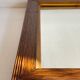 Art deco mirror 1920 wood and silver vintage