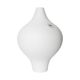 White, minimalist Asa vase, Germany, 1980s.