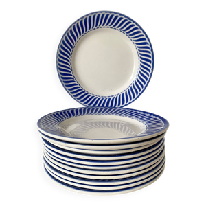 assiettes à dessert