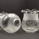 Set of 2 French Vintage Floral Replacement Chandelier/ Wall Light Shades