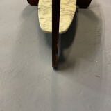 Coffee table wood and marble Hugues Poignant