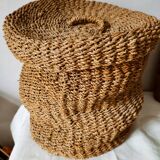 Rope storage basket