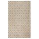 Vintage Turkish Handknotted Wool Rug. Floral Patterned Area Carpet for Cozy Farmhouse Interiors