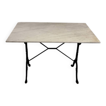 Marble bistro table