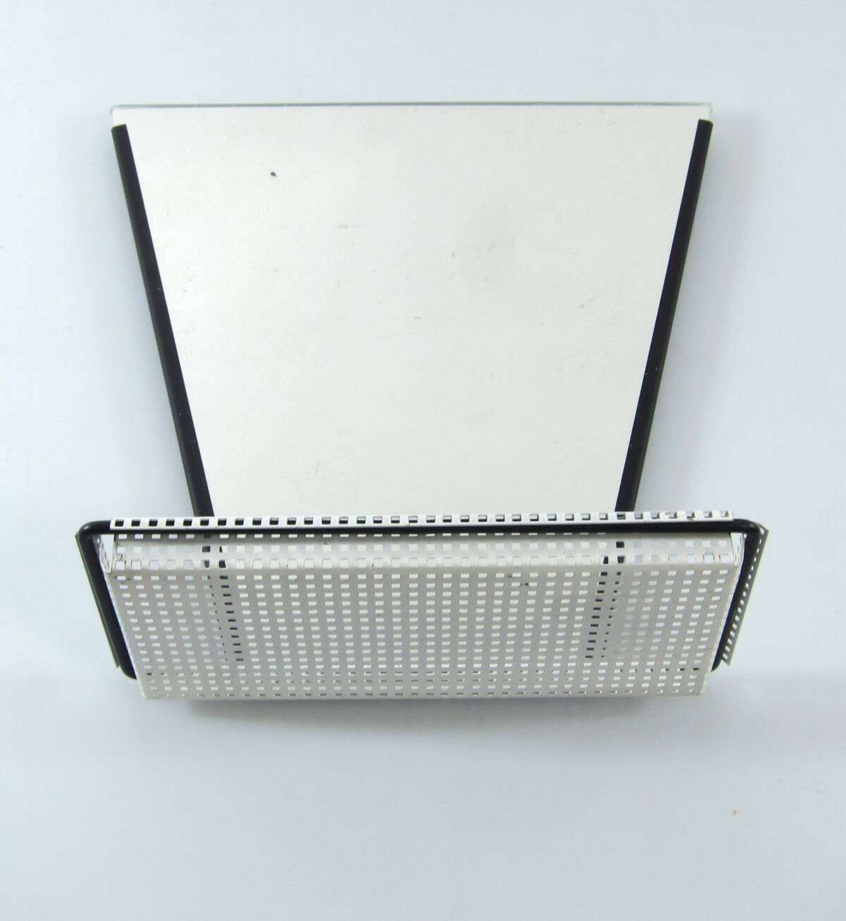 Mathieu Matégot Mirror with Perforated Shelf – Artimeta, 1960s