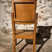 Antique French barber's chair, early 1900s