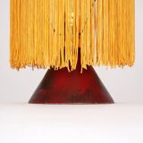 Art Deco lamp in lacquered wood circa 1930