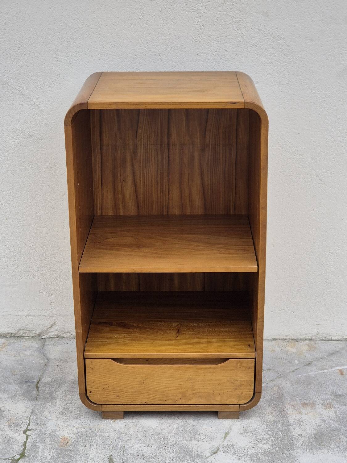 Maison Regain hi-fi storage unit in vintage elm