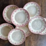 Set of 8 Hbcm ironstone plates