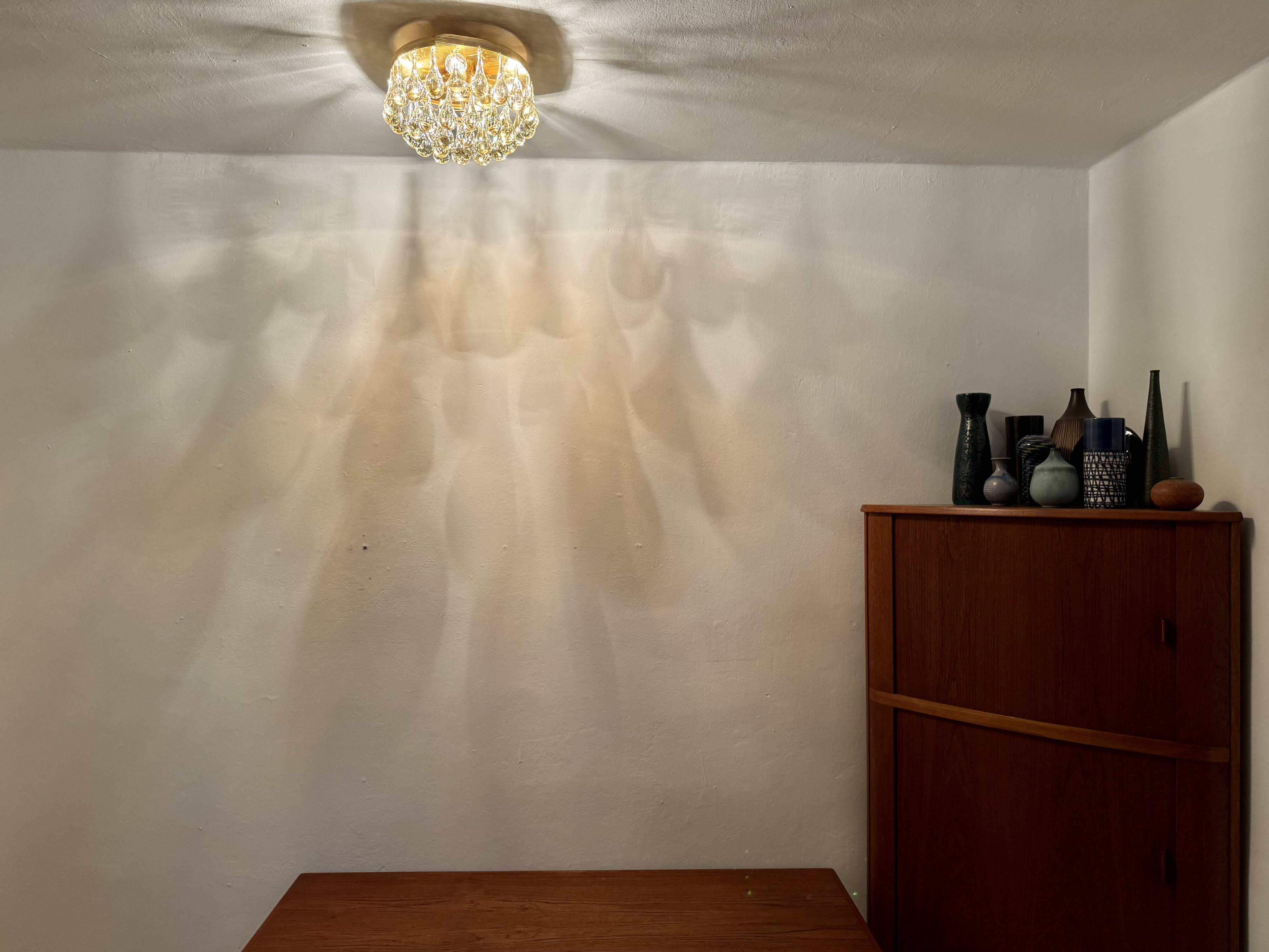 Flush Chandelier by Ernest Palme