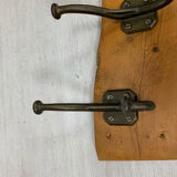 Wall-mounted coat rack