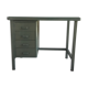 Small metal industrial desk with column of 4 drawers - industrial - 1960