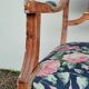 Antique Louis Xvi style armchair 1900s Fleuris fabrics