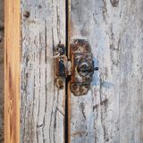 Antique French workshop cupboard – 1900-1920 – Narrow bonnetière