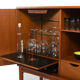 Mid Century Fine Danish Bar Cabinet in Teak