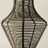 Old decorative wire vase