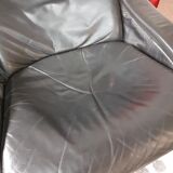 Swivel leather chair