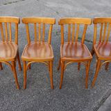 Set of 4 Baumann bistro chairs