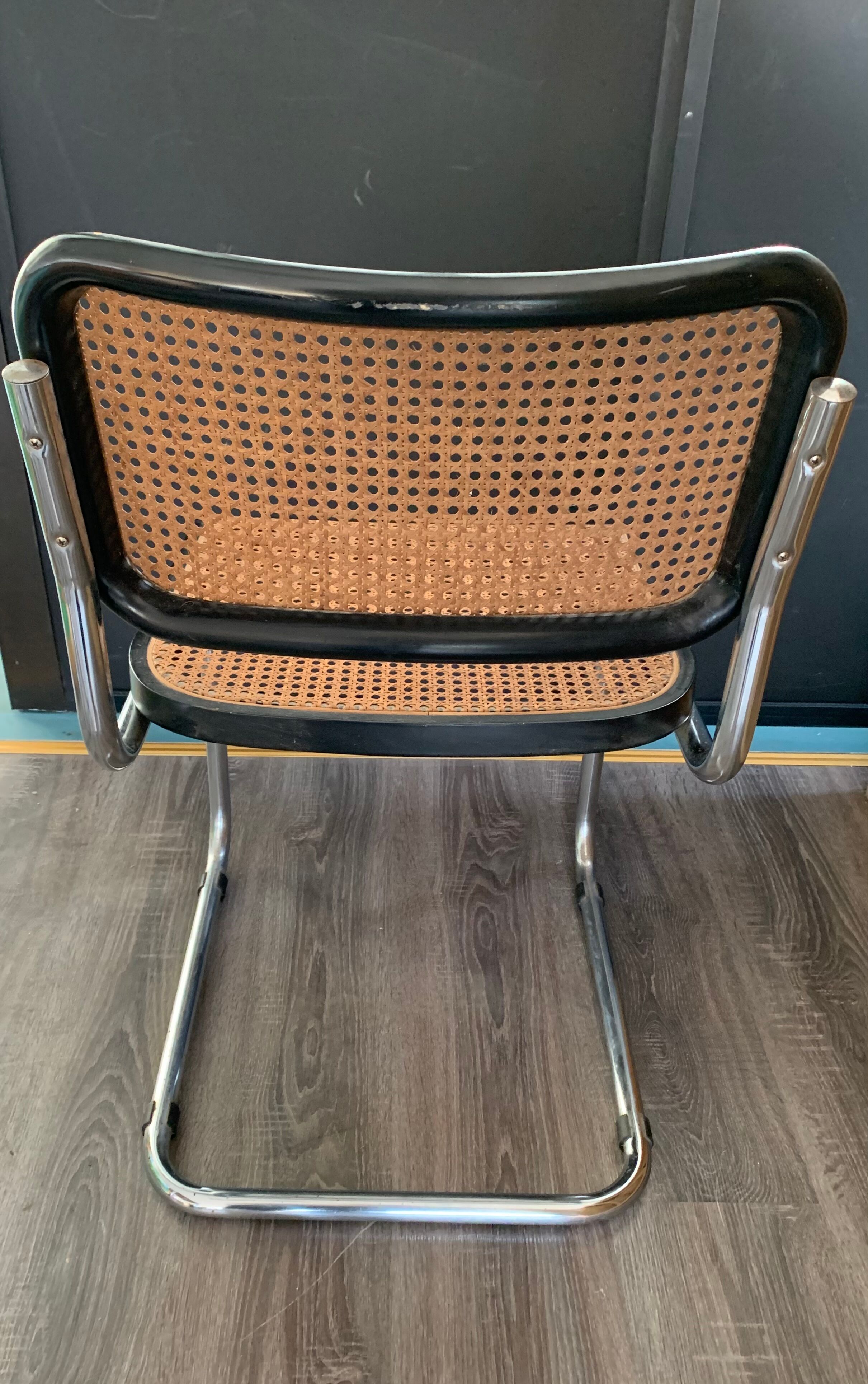 Breuer chair cannée