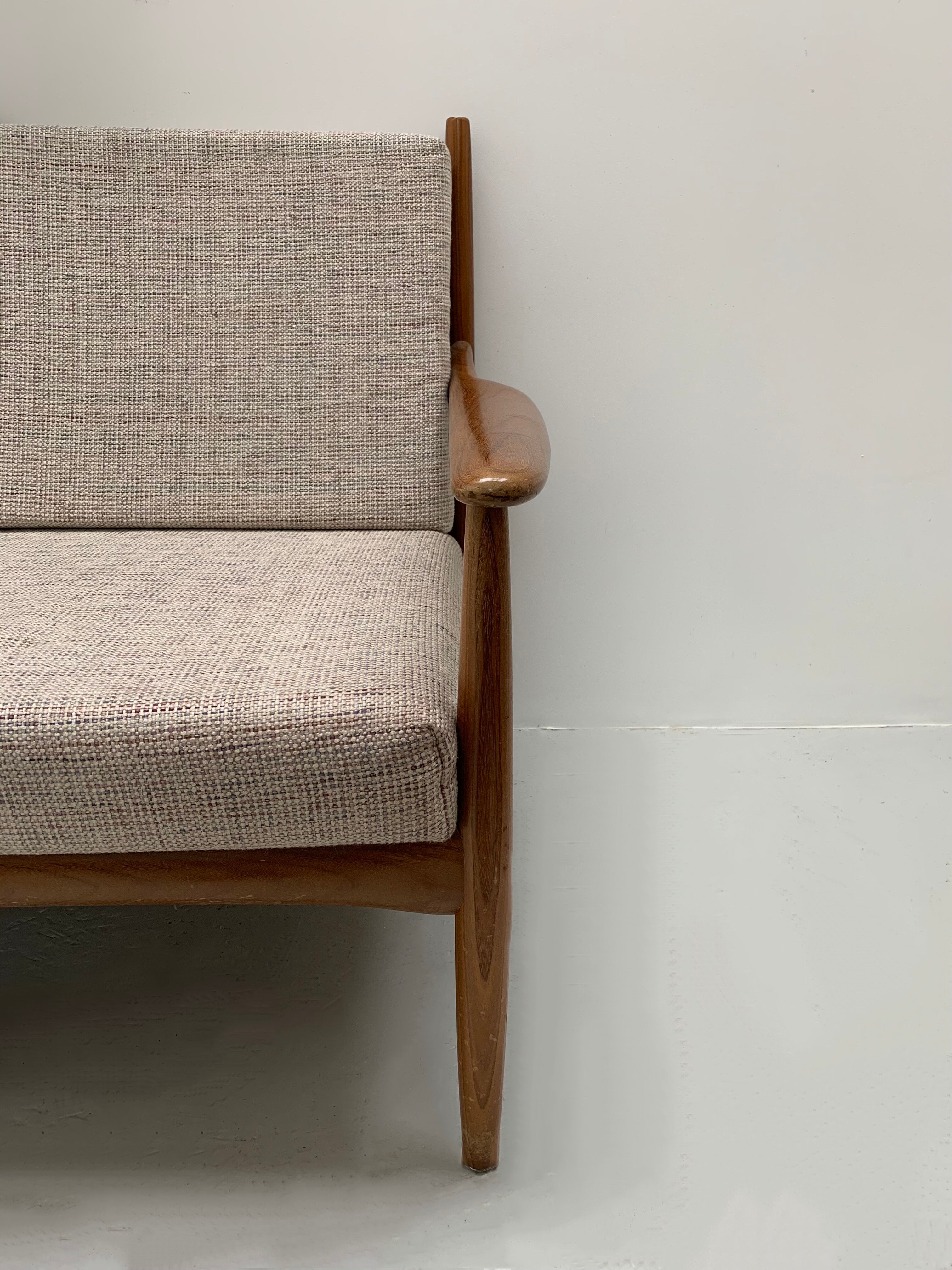 Vintage Scandinavian banquette