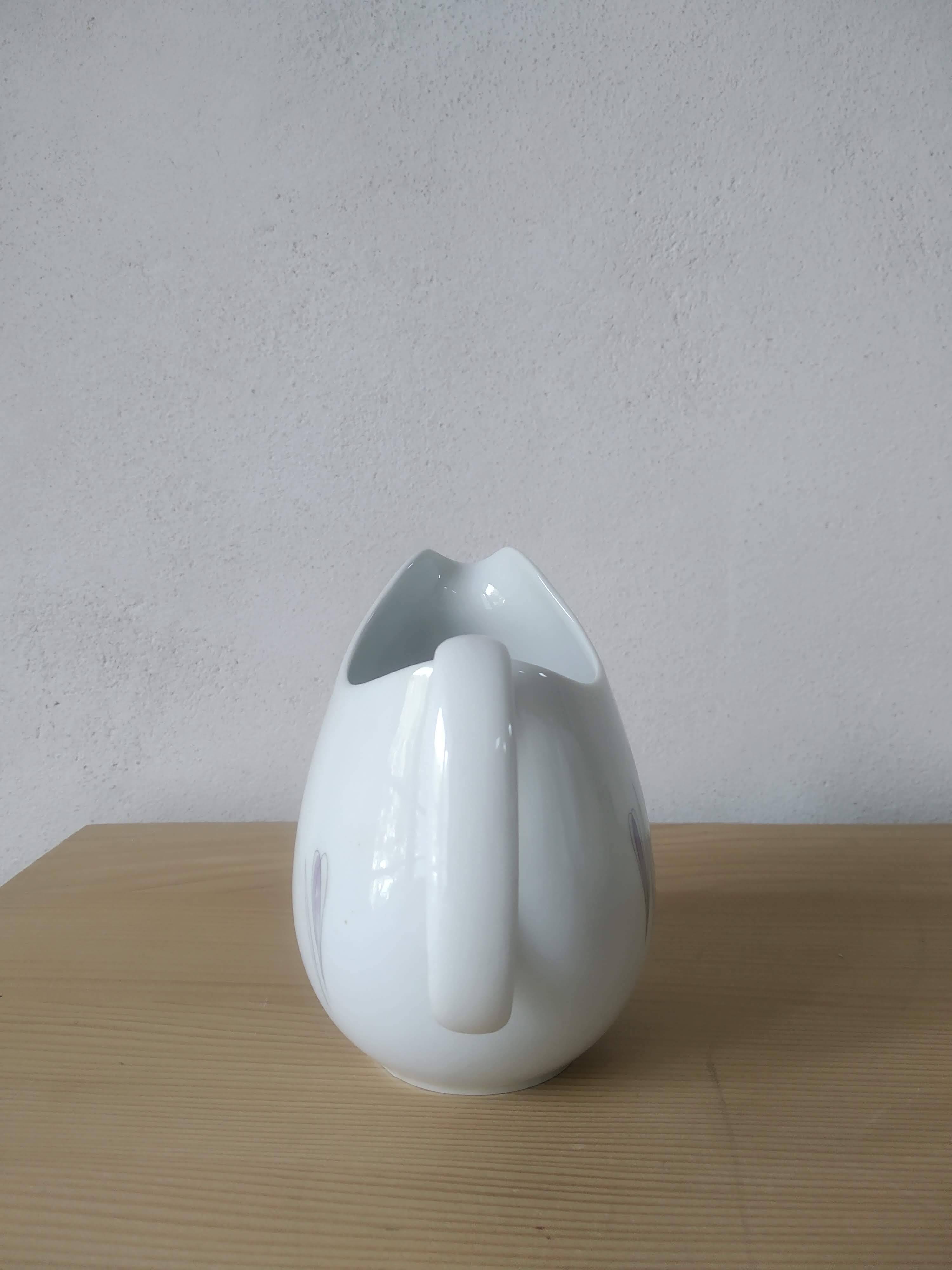 Théière et crémier Thomas Rosenthal modèle Crocus  Vintage