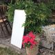 Ensemble table de ferme  blanche et quatre chaises