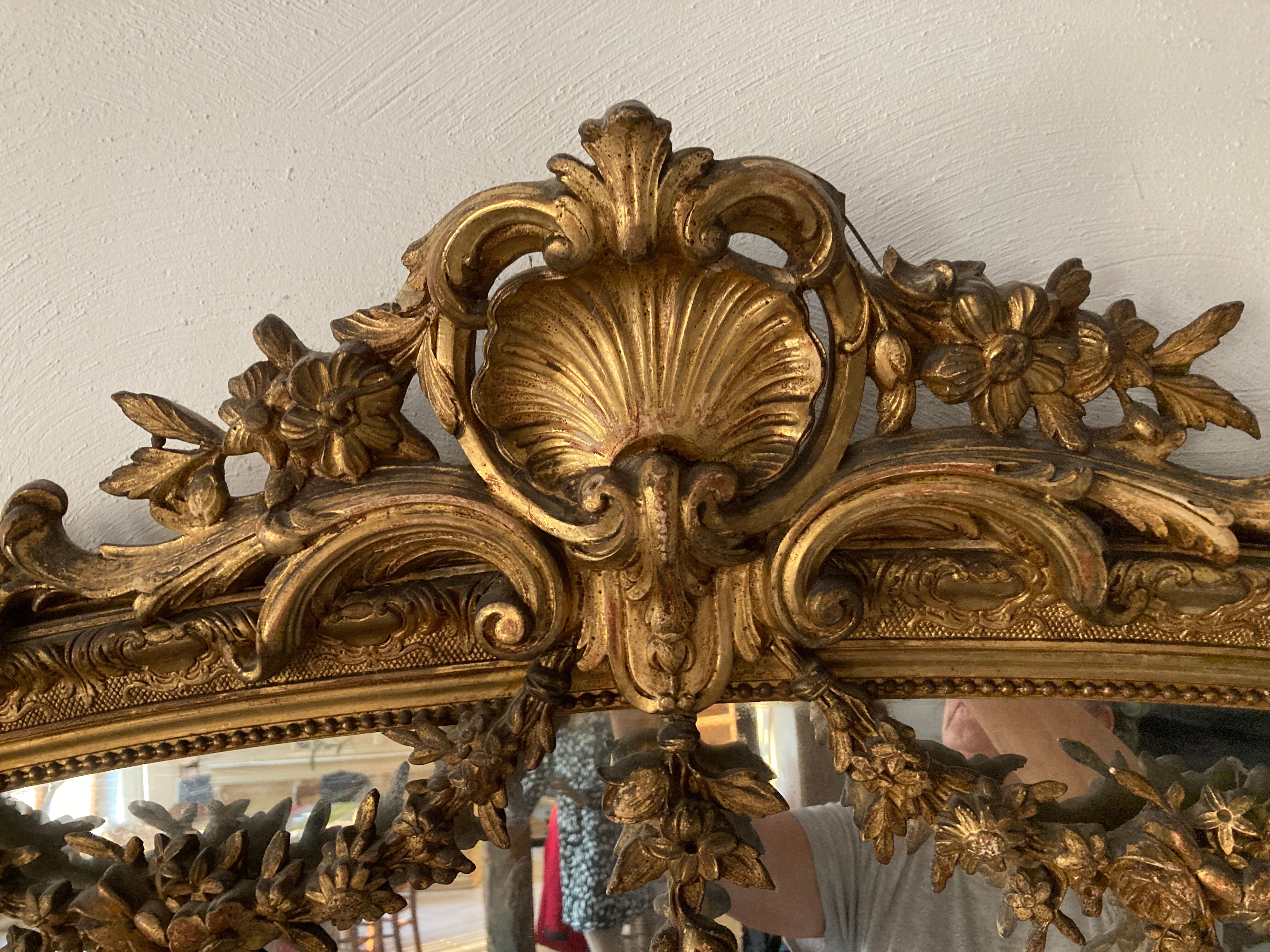 Louis XV mirror - 177x120cm