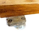 Vintage wooden baker's cupboard / large industrial cupboard