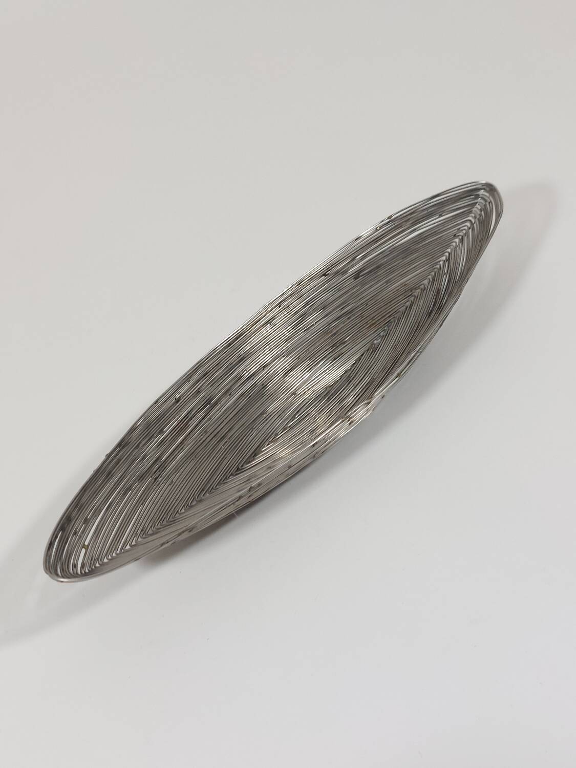 Brutalist handmade fruit bowl, mid-20th century.