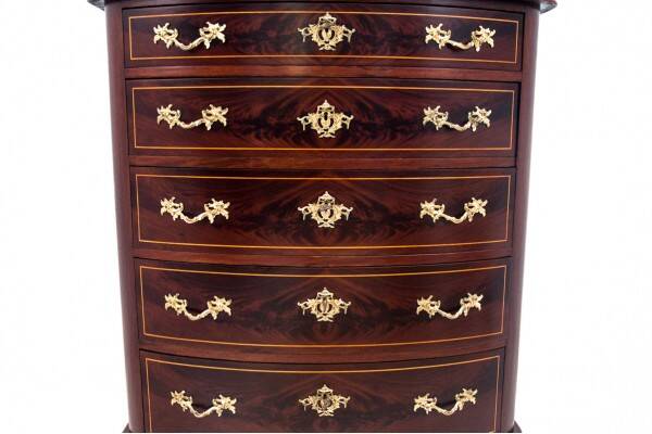 Antique chest of drawers, Northern Europe, turn of the 19th and 20th centuries. After renovation.
