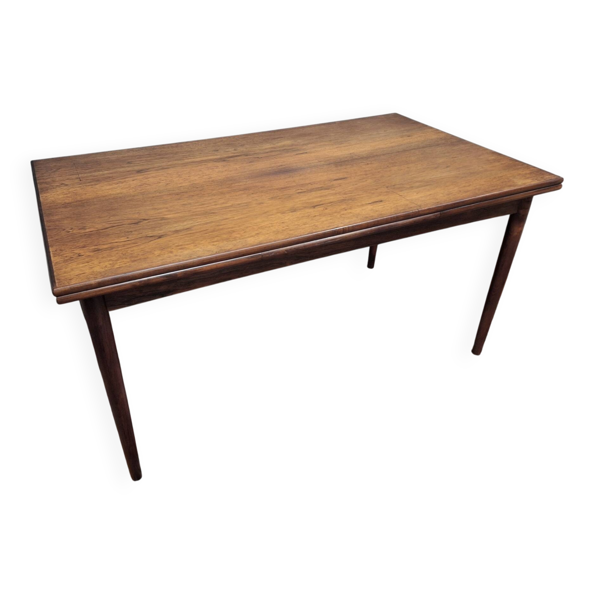 Vemb Mobelfabrik large 10-seater rosewood dining table, Denmark 1960s