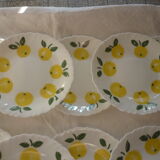 10 plates dessert decor lemons