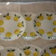 10 assiettes dessert décor citrons