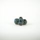 Ceramic vase – flower frog, Danish design, 1960s, made in Denmark