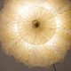 Set of 2 Dubai, Murano Glass Gold Flush Mount, 1970s