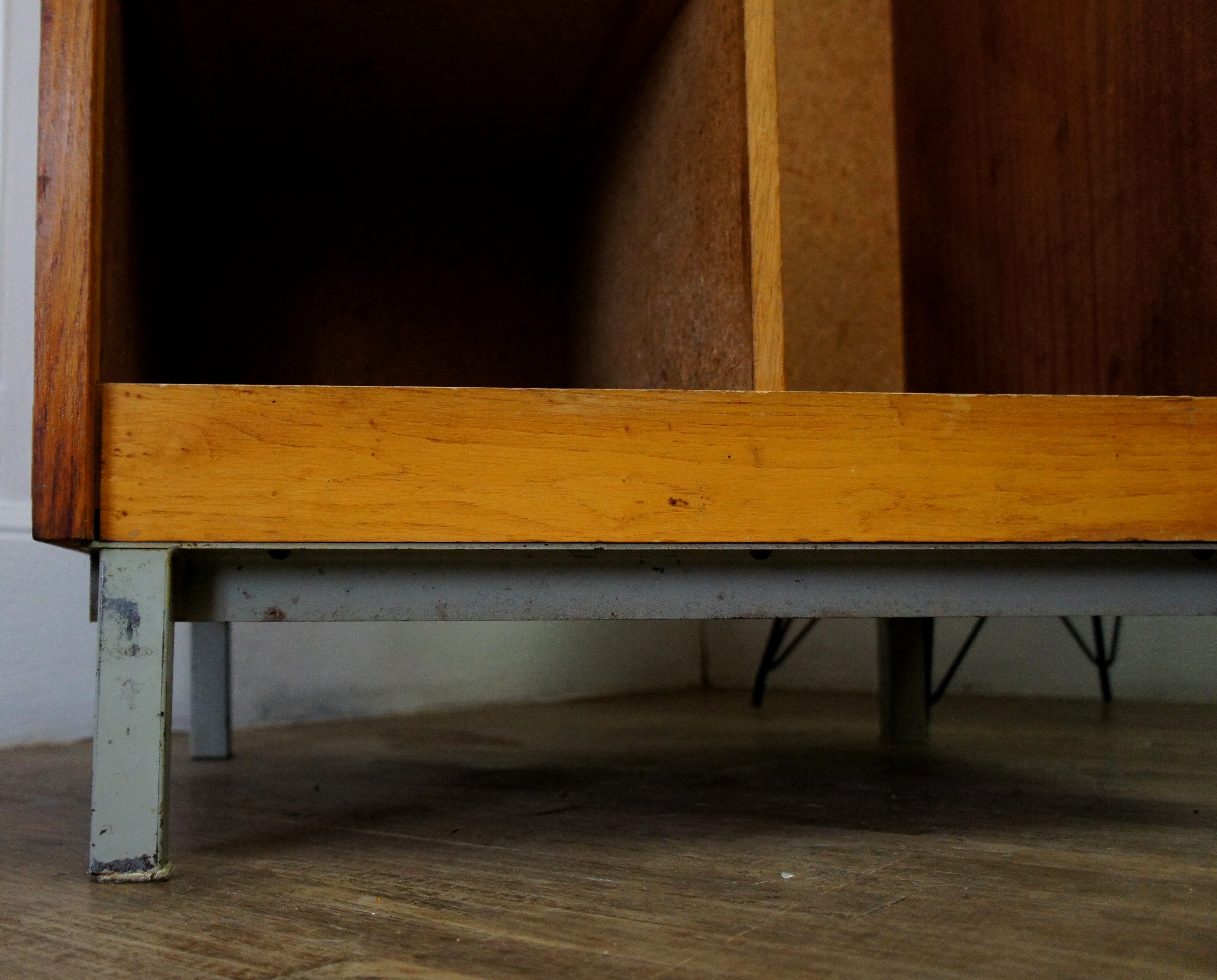 Vintage oak wardrobe 1960