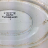 Saucière ancienne made in France Digoin Sarreguemines