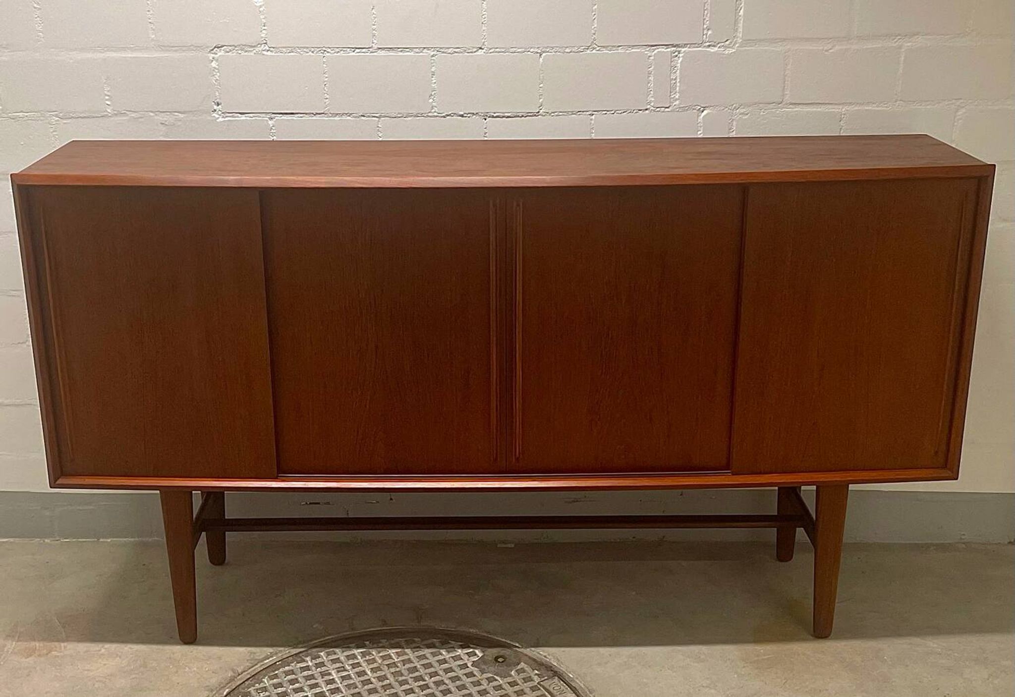 Scandinavian Teak Sideboard Madsen HP Hansen 60s