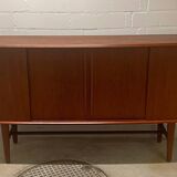 Scandinavian Teak Sideboard Madsen HP Hansen 60s