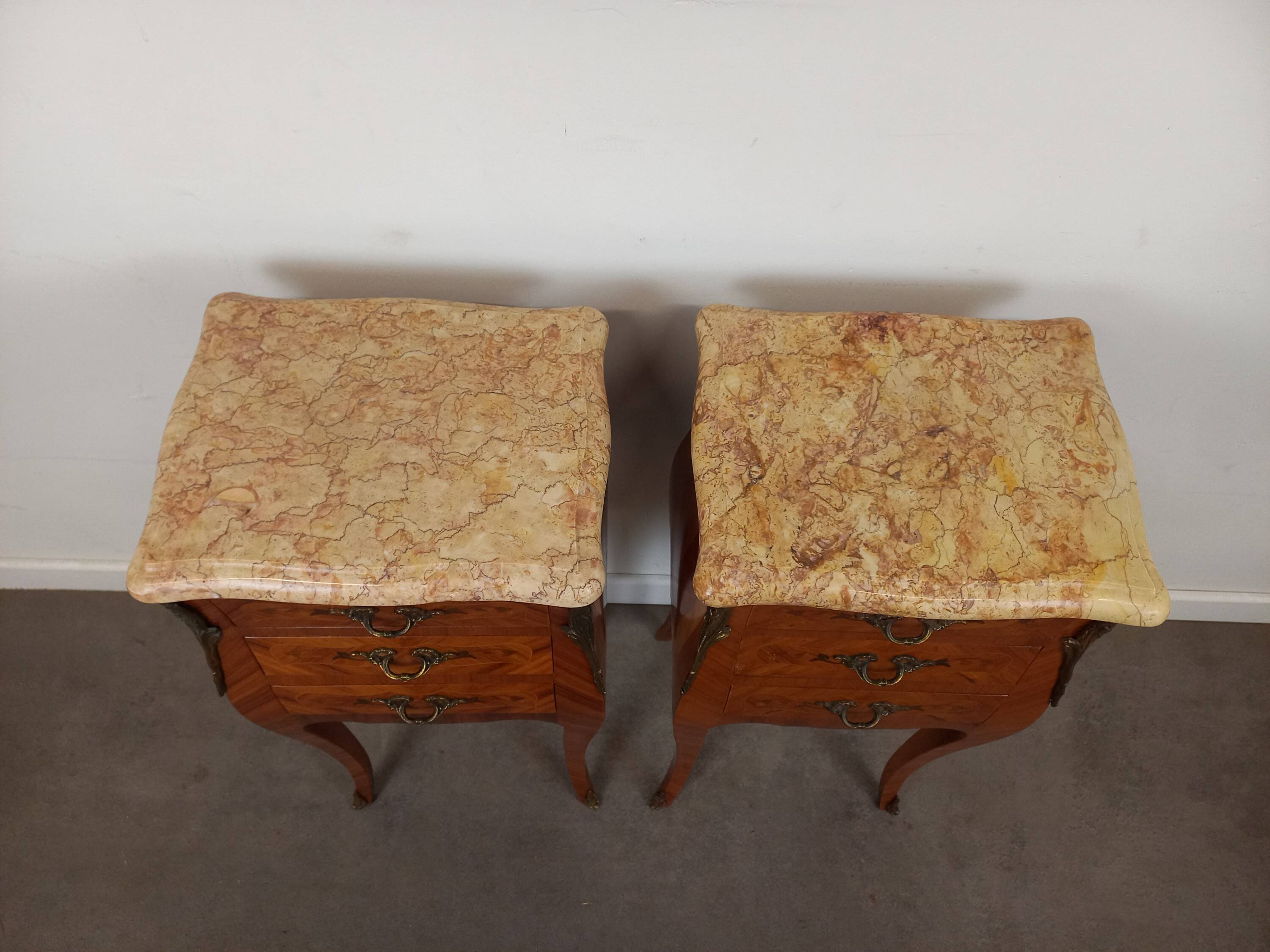 Pair of Louis XV bedside tables