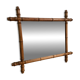 Faux bamboo mirror from the 1950s.
