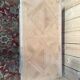 Coffee table – Louis XIII style – Solid cherry wood – Parquet top