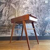 Vintage sewing furniture sliding panels