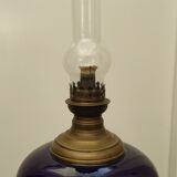 Oil lamp tank in blue of Sévres