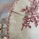 Round plate made of ironstone Sarreguemines Digoin model Favourite